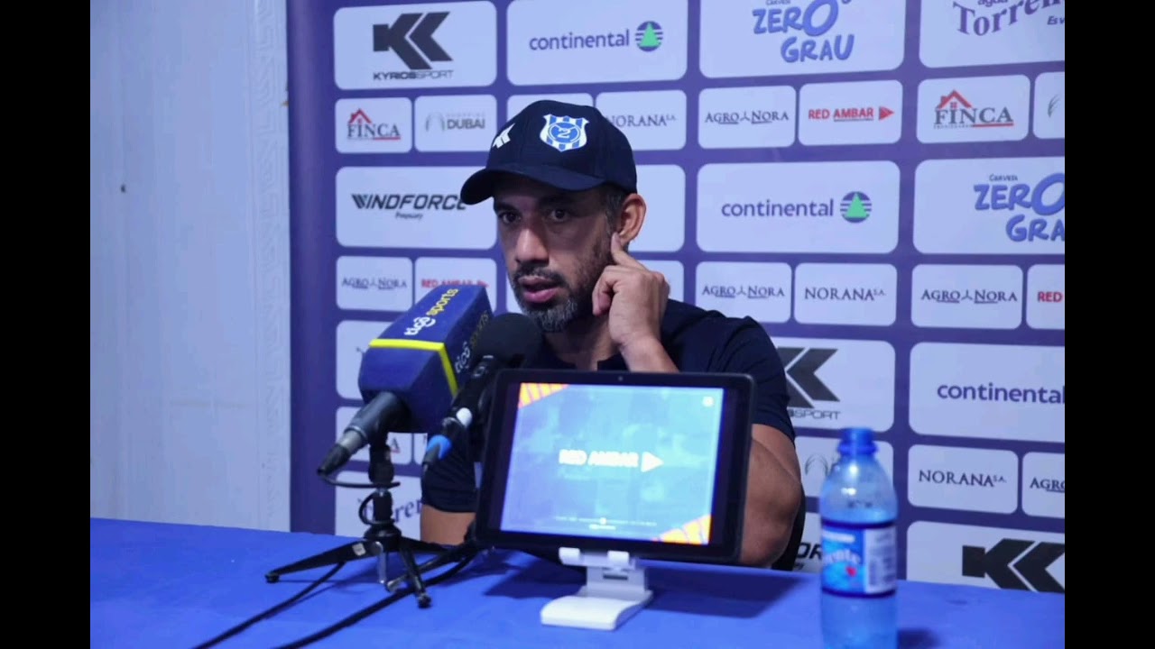 Conferencia de prensa de Eduardo Ledesma DT de 2 de Mayo PJC, luego de la derrota ante Ameliano. 