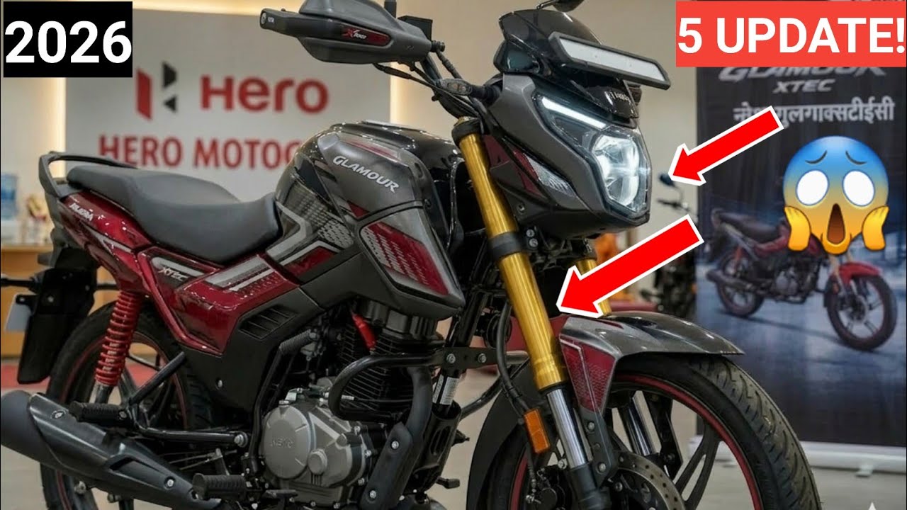 Finally! Hero glamour xtec 125 abs model 2026💥||hero glamour x 125||hero glamour 125cc 2026 model!!