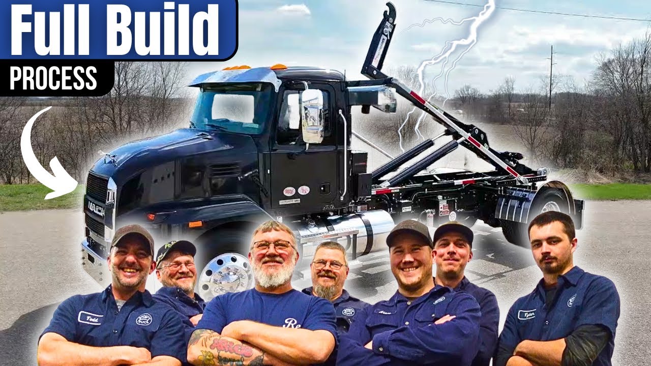 How We Build Our Hooklift Trucks - Start to Finish