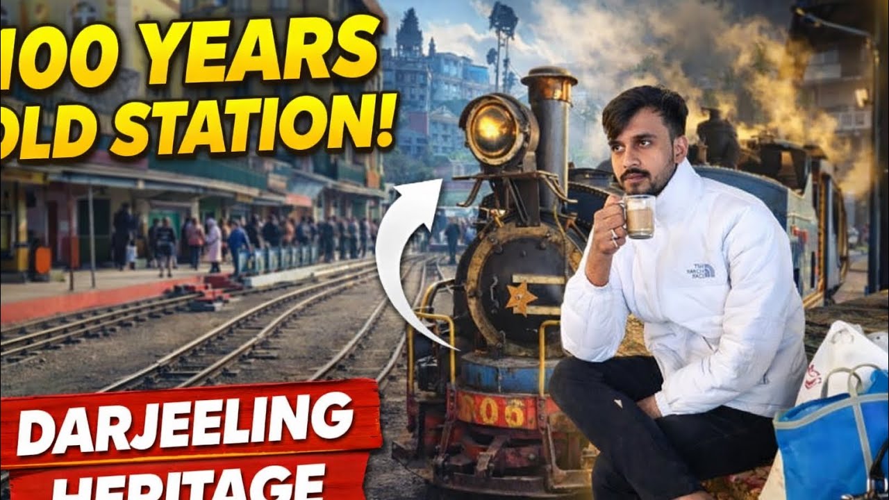 Darjeeling tour || 100 Sal Purana mini train Darjeeling || one and only steam 