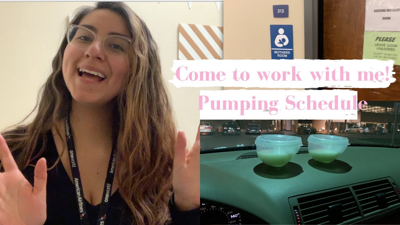 WORKING MOM | PUMPING SCHEDULE |COME TO WORK WITH ME