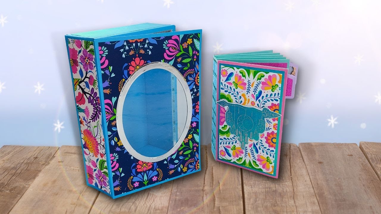 Small Shadow Frame Album Box with Window | Simply Made Crafts