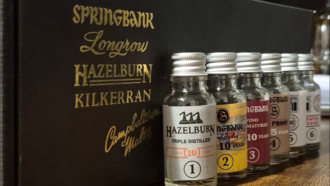 Дегустация вин Springbank/Hazelburn/Kilkerran 2025 года — Whisky Wednesday