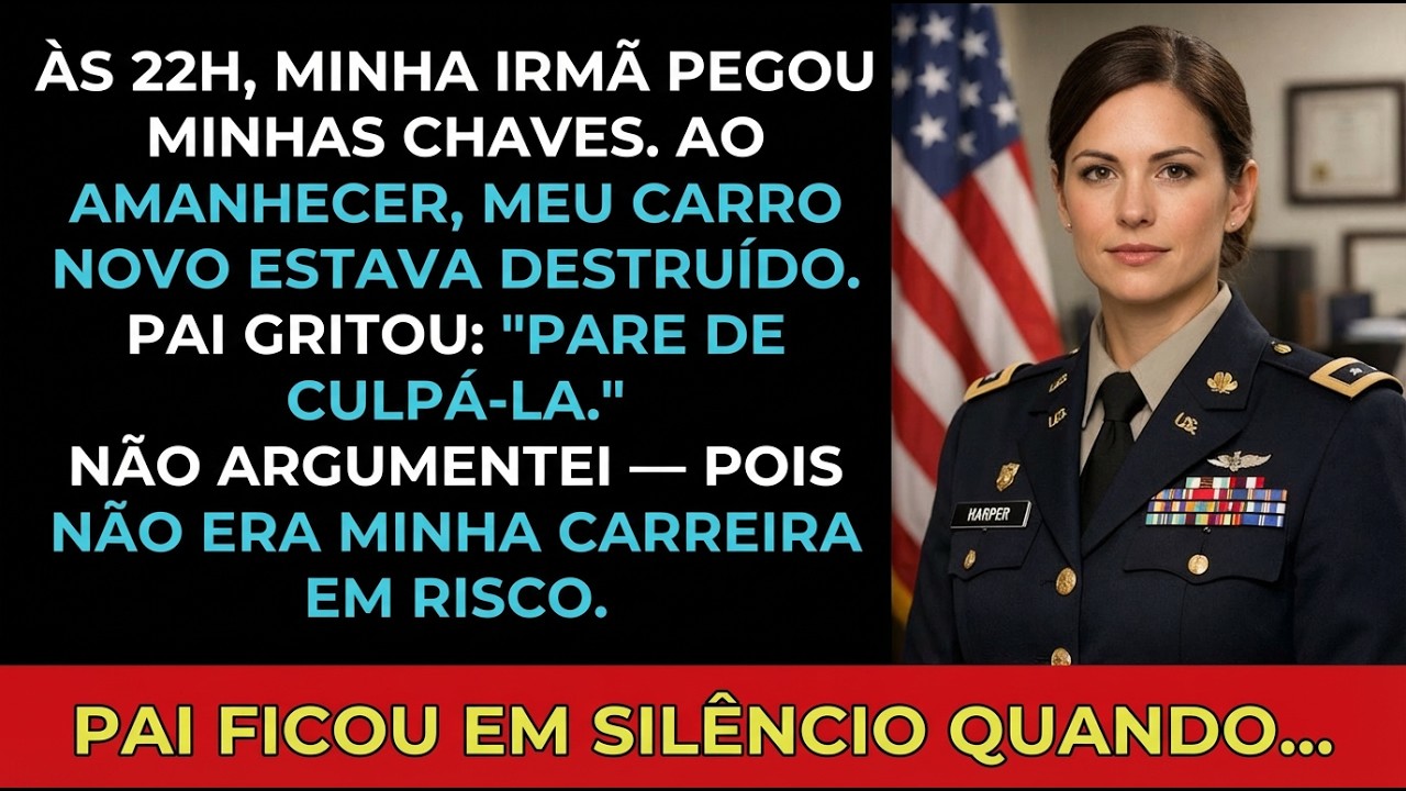 Minha irmã zombou do meu posto — general 4 estrelas saudou: Bem-vindo de volta, Comandante.