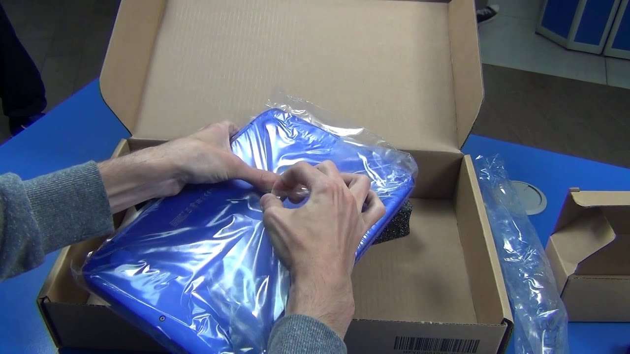 HP Stream 11-r000ur (N8J54EA) - распаковка (unboxing)