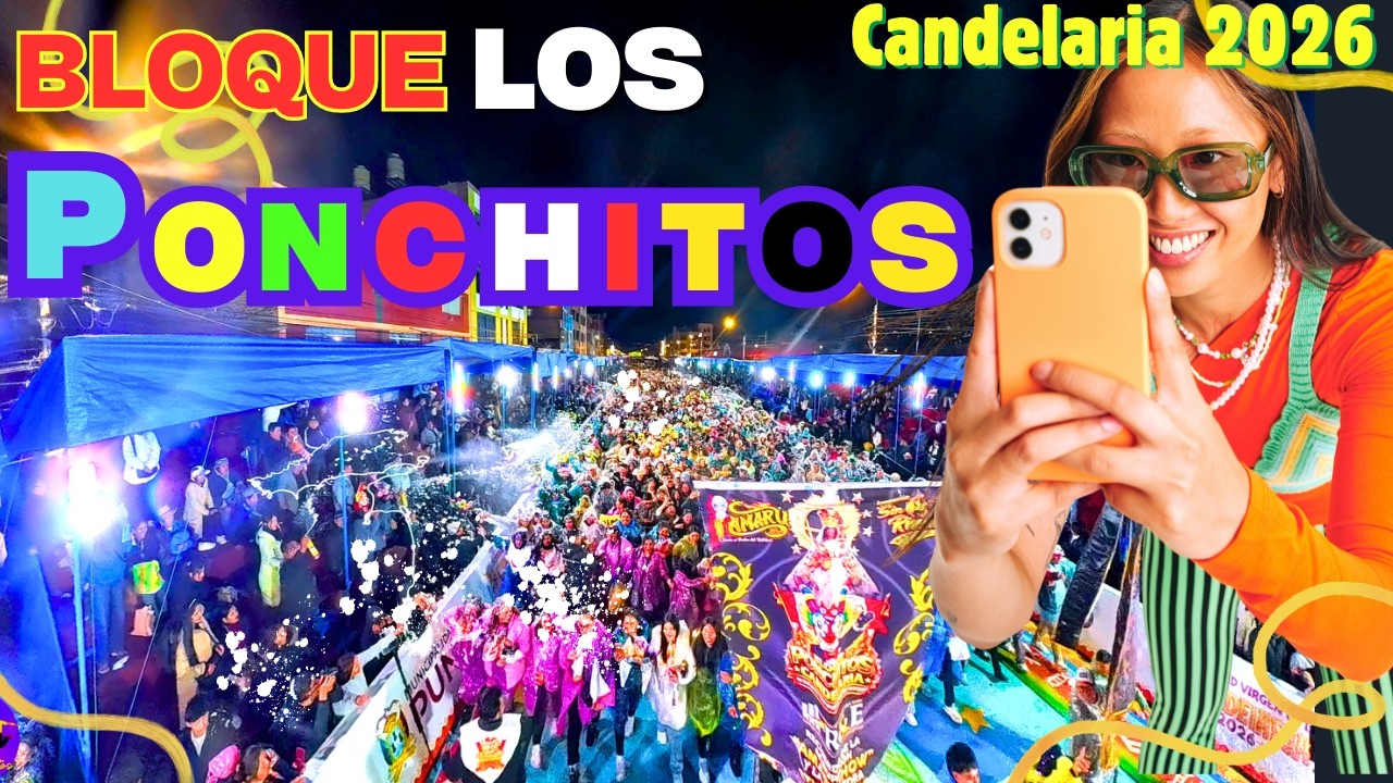 🎉 LOS PONCHITOS DE PUNO EN LA FESTIVIDAD DE LA VIRGEN DE LA CANDELARIA 2026🎉