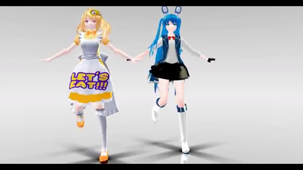 [MMDxFNAF] - Cha Cha Slide [Bon/Chica]