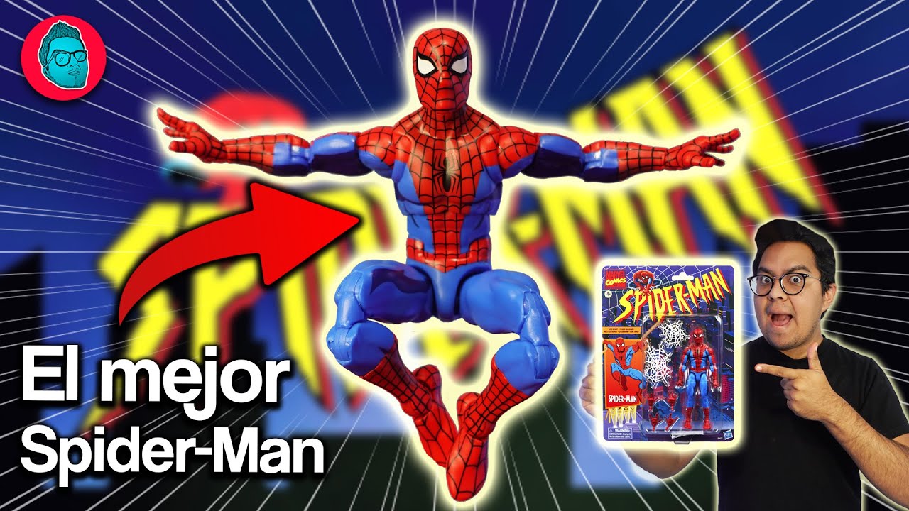 UNBOXING Spider-Man RETRO Animated Series 90's Marvel Legends REVIEW