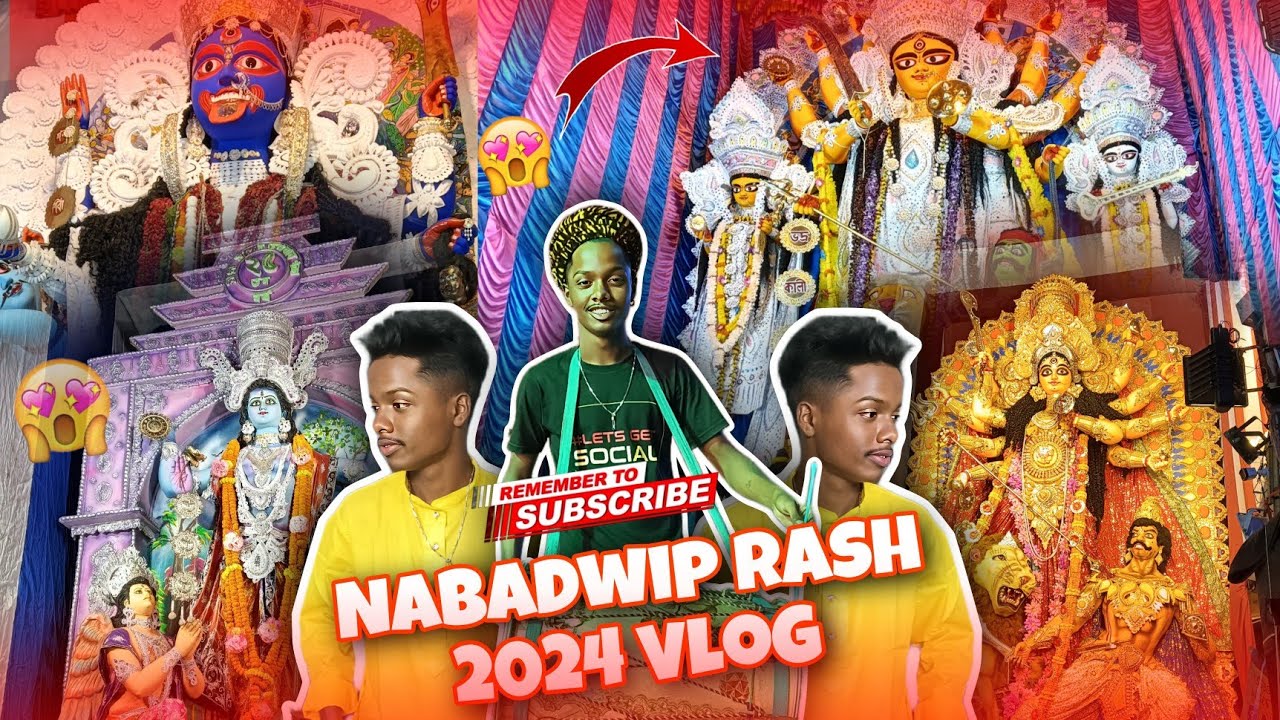 Nabadwip Rash Vlog 2024 // Benjo Bajna // 🥰❤️ // #trending #youtubevairalvideo #vairalvideo