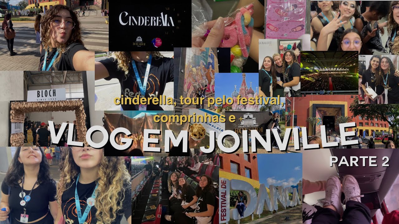 vlog joinville parte 2 : tour pelo festival, bolshoi ￼￼& comprinhas
