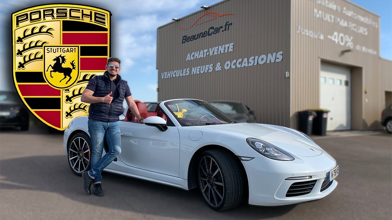 🇩🇪 PORSCHE 718 BOXSTER S : UN DÉCAPOTABLE SURPRENANT🚀