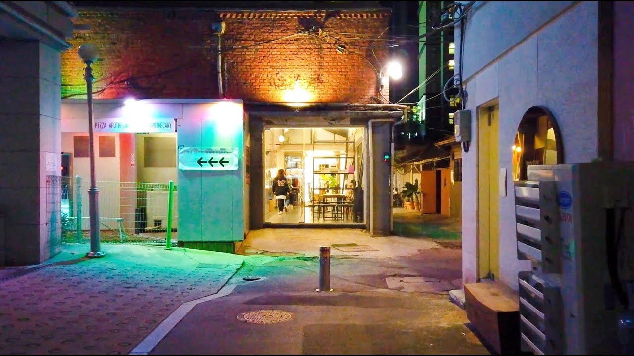 [4K] Walking around Sindang backstreet alleys│Seoul, Korea