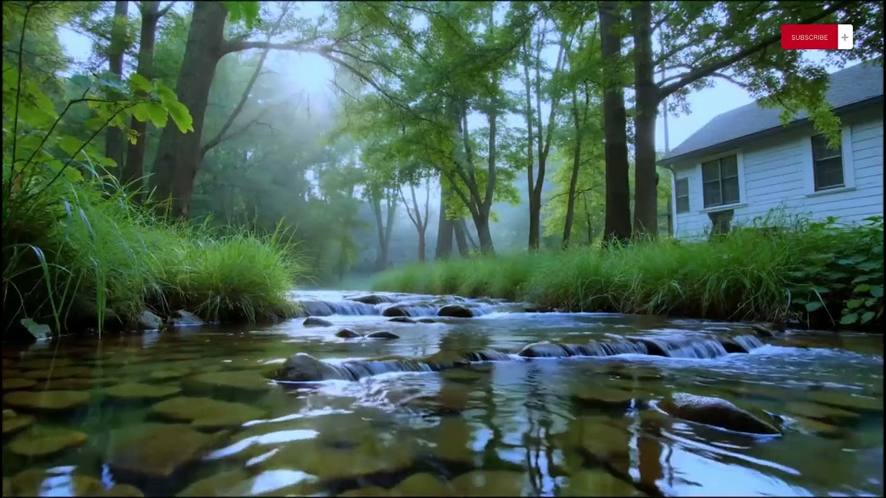 Relax & Unwind 🎹 Piano Music with Peaceful River | 3 Hours