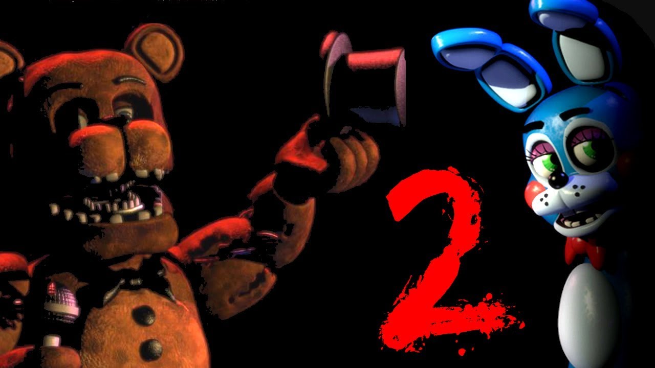 HERE WE GO AGAIN PLAYING OG FNAF 2 AND JRs