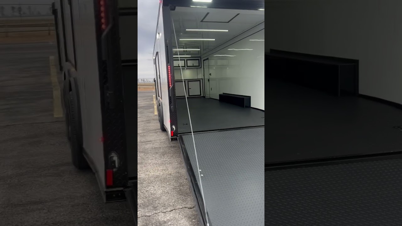 8.5x24 Race Trailer complete with AC. $19,900 