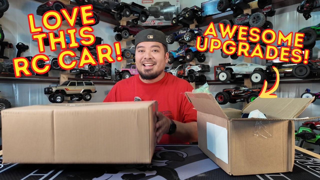 UNBOXING UPGRADES FROM ONE OF MY FAVORITE AFTERMARKET RC CAR BRANDS ON THE PLANET