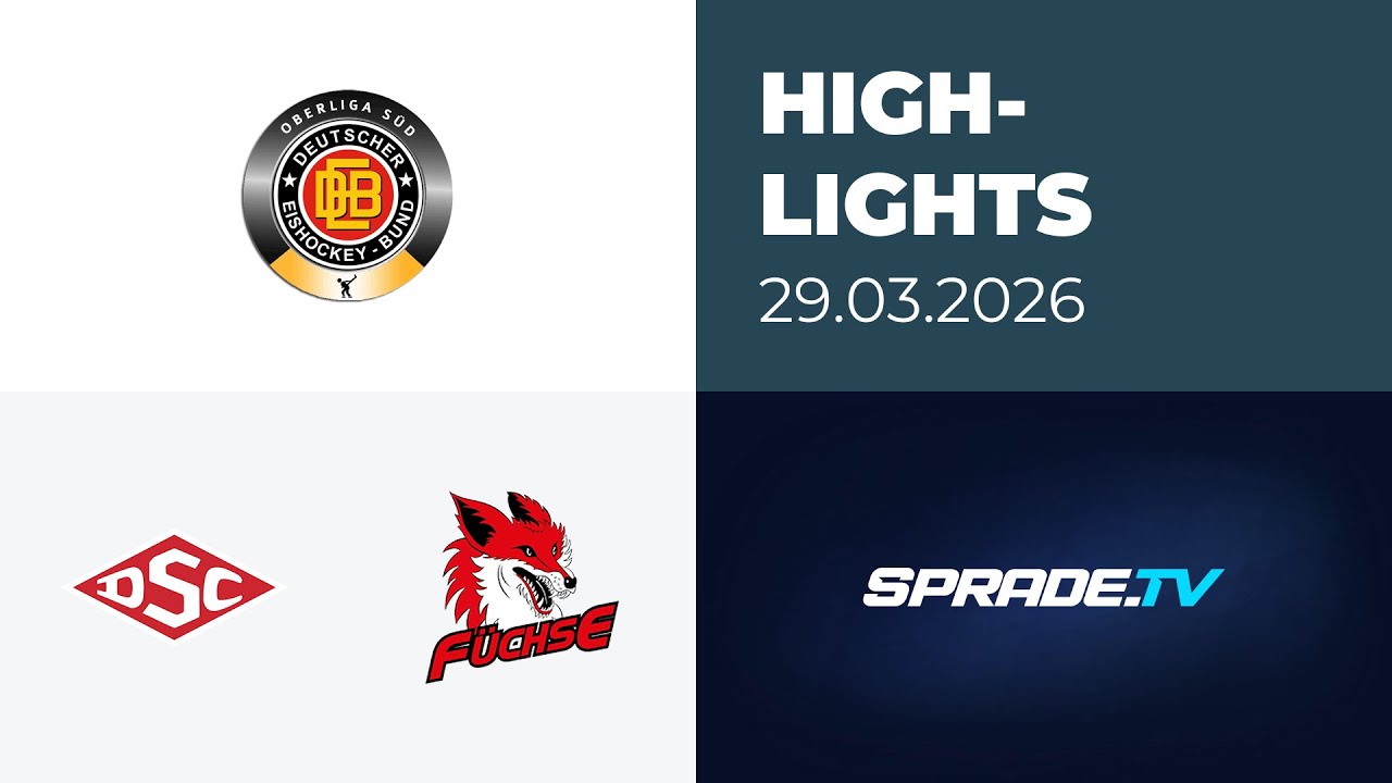 29.03.2026 - Highlights - Deggendorfer SC vs. F&uuml;chse Duisburg