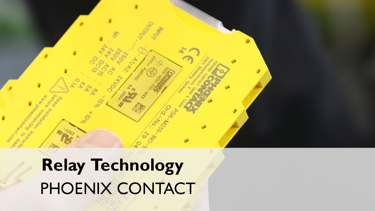 Relay technology – Innovations from Phoenix Contact