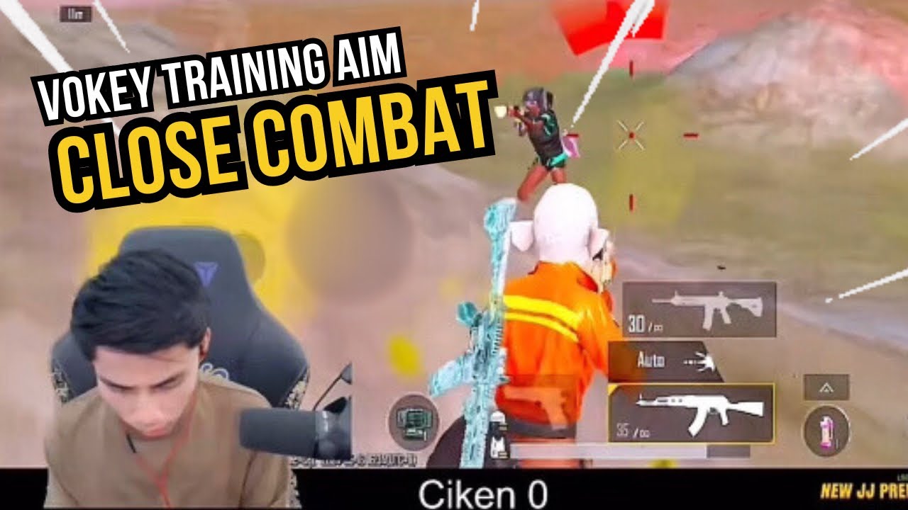 VOKEY TRAINING AIM CLOSE COMBAT !!