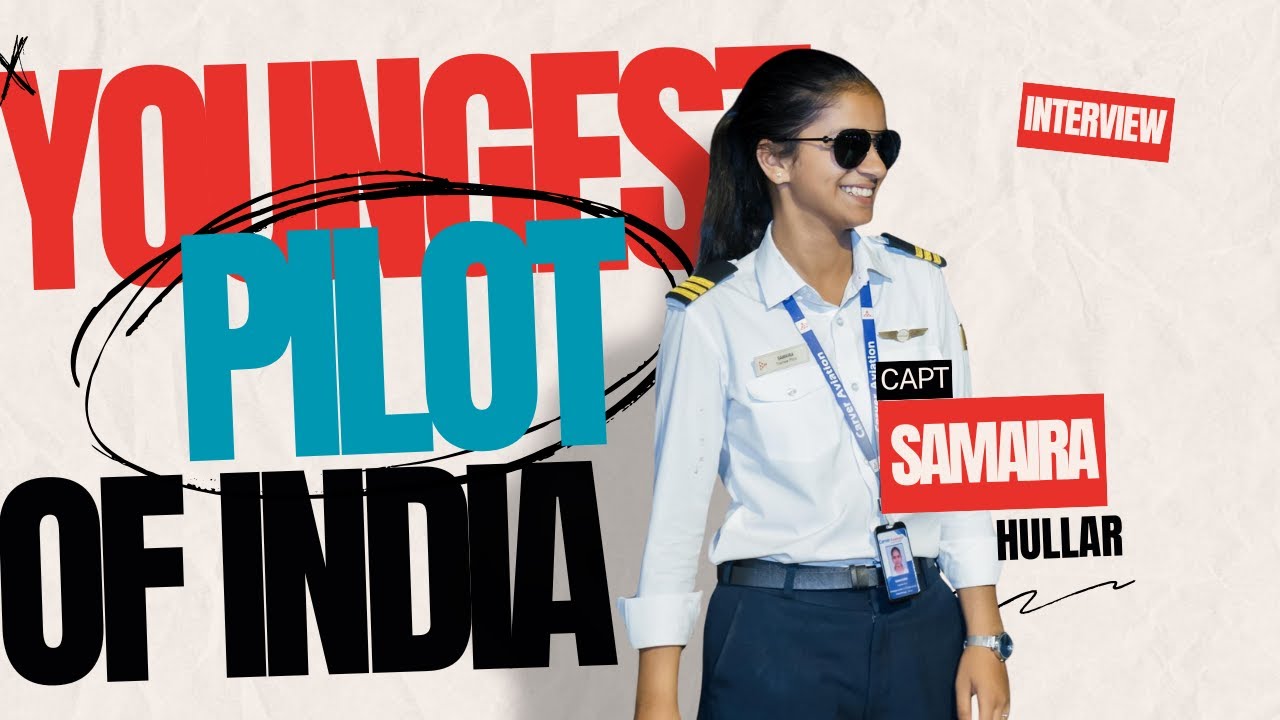 Meet India's youngest pilot! And she's a female!