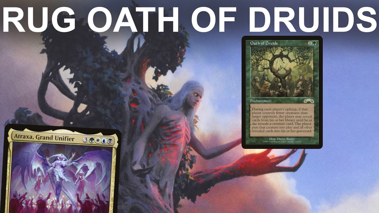 BRINGING SIXY BACK! Vintage RUG Oath of Druids Planeswalker Control. MTG