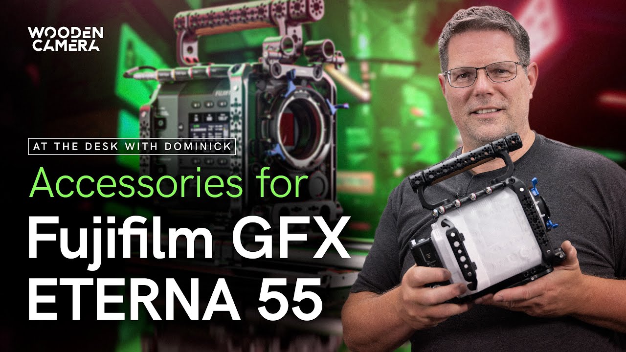 Fujifilm GFX ETERNA 55 Cage and Accessories - At the Desk with Dominick