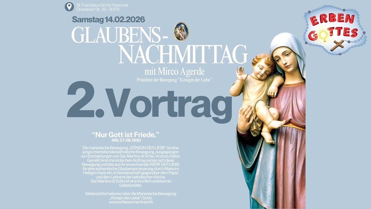 Marienerscheinungen in Schio von Mirco Agerde - Vortrag 2