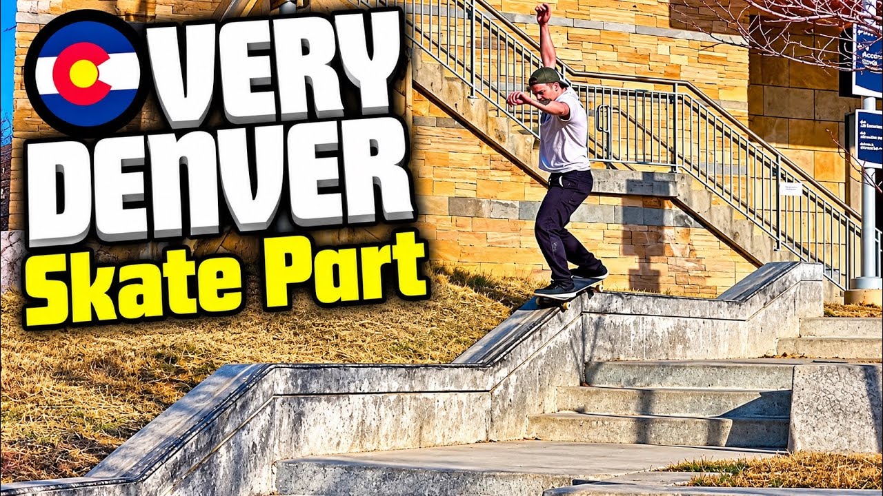 A VERY DENVER SKATE PART | Eric Kuhns Skateboarding Full Part!