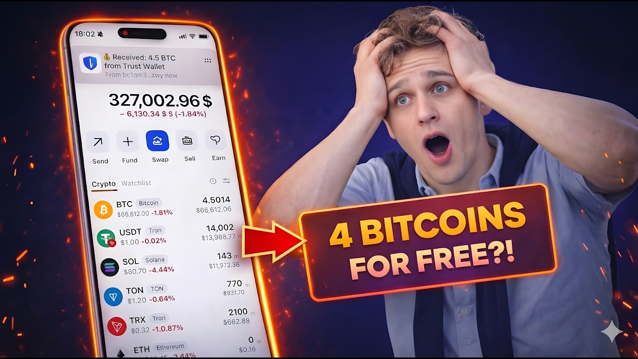 Can You Really Get Free Bitcoin in 2026? (Real Test) | Earn BTC Without Investment