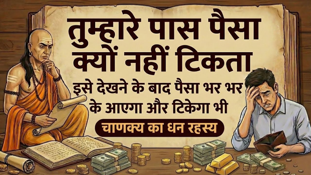 आचार्य चाणक्य का धन रहस्य - मेहनत सब करते हैं, अमीर कुछ ही क्यों बनते हैं Money Psychology