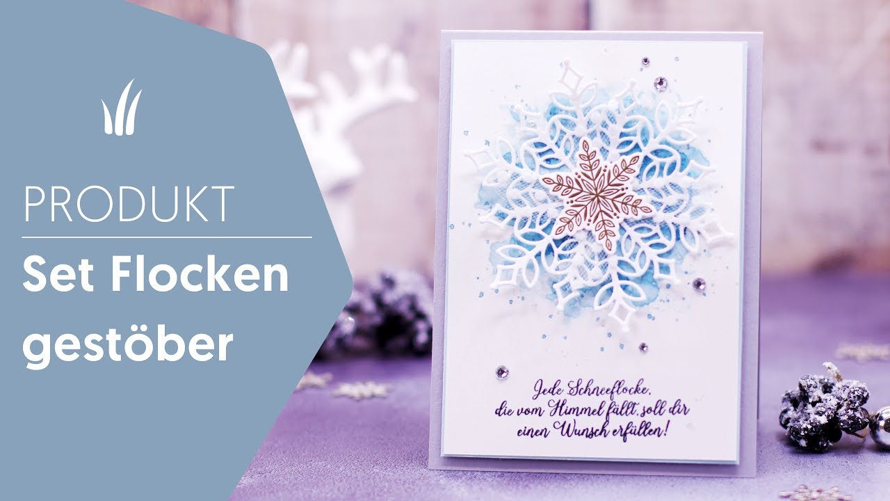 ❄️Flockengestöber - ein Produktset von Stampin’ Up! nur für kurze Zeit