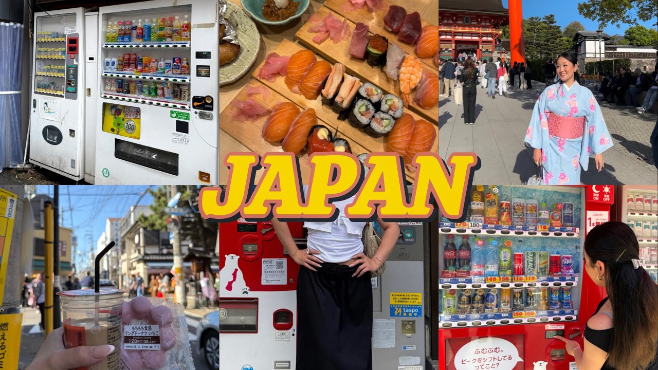 Girls trip to Japan 🇯🇵🍡🍙  exploring Osaka, Kyoto & Tokyo