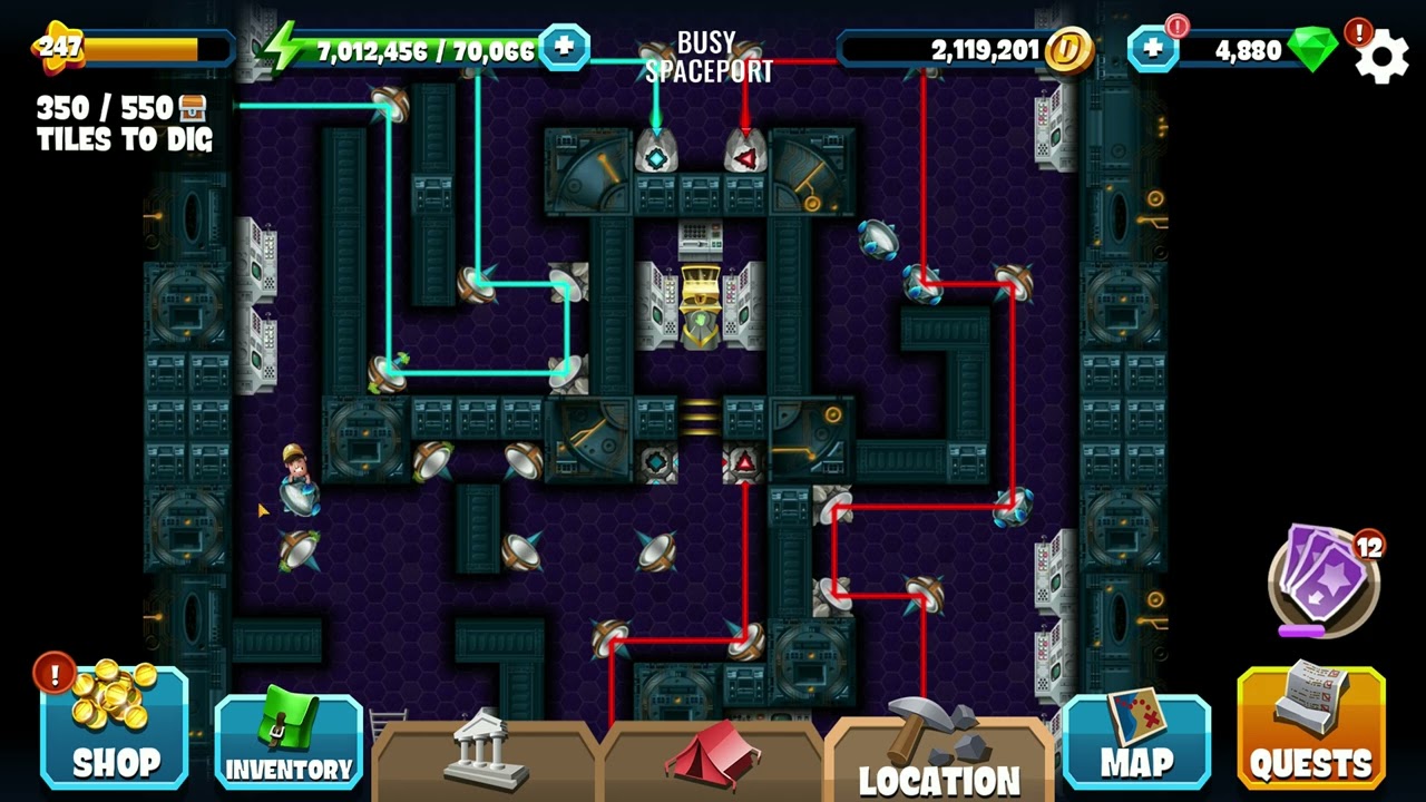 Busy Spaceport | Mental Install #2 | Diggy's Adventure