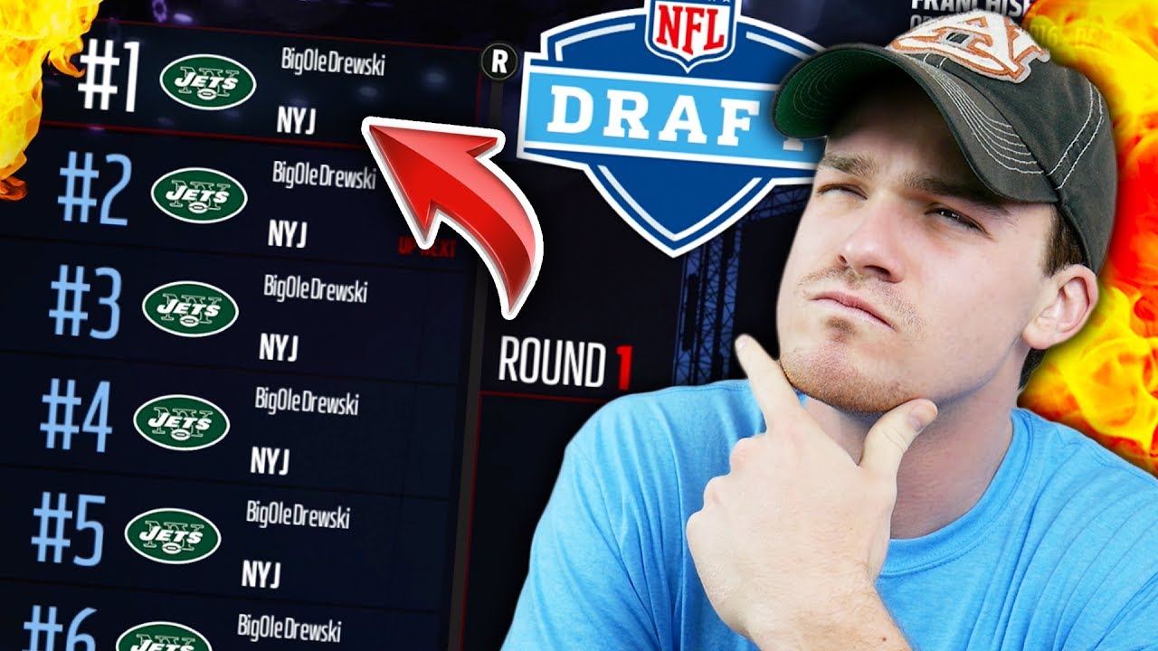 WHAT IF A TEAM HAD (ALMOST) EVERY 1ST ROUND PICK! Madden 17 Connected Franchise Experiment