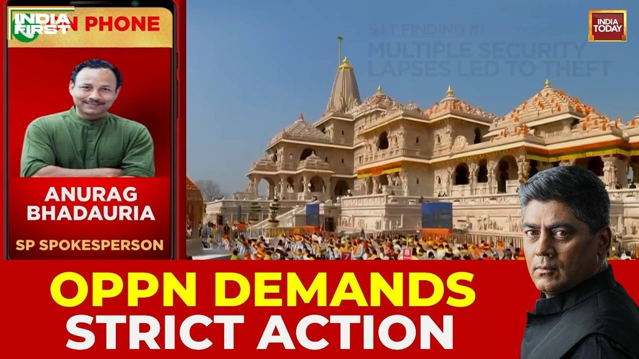 FIR Filed In Ram Temple Donation Theft Case; Opposition Demands Action Against Influential Figures