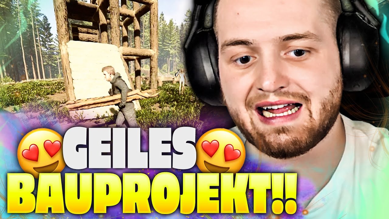 😁😎 Gigantischen SPRUNGTURM mit JUMPPAD bauen!! | Sons of the Forest Folge 6