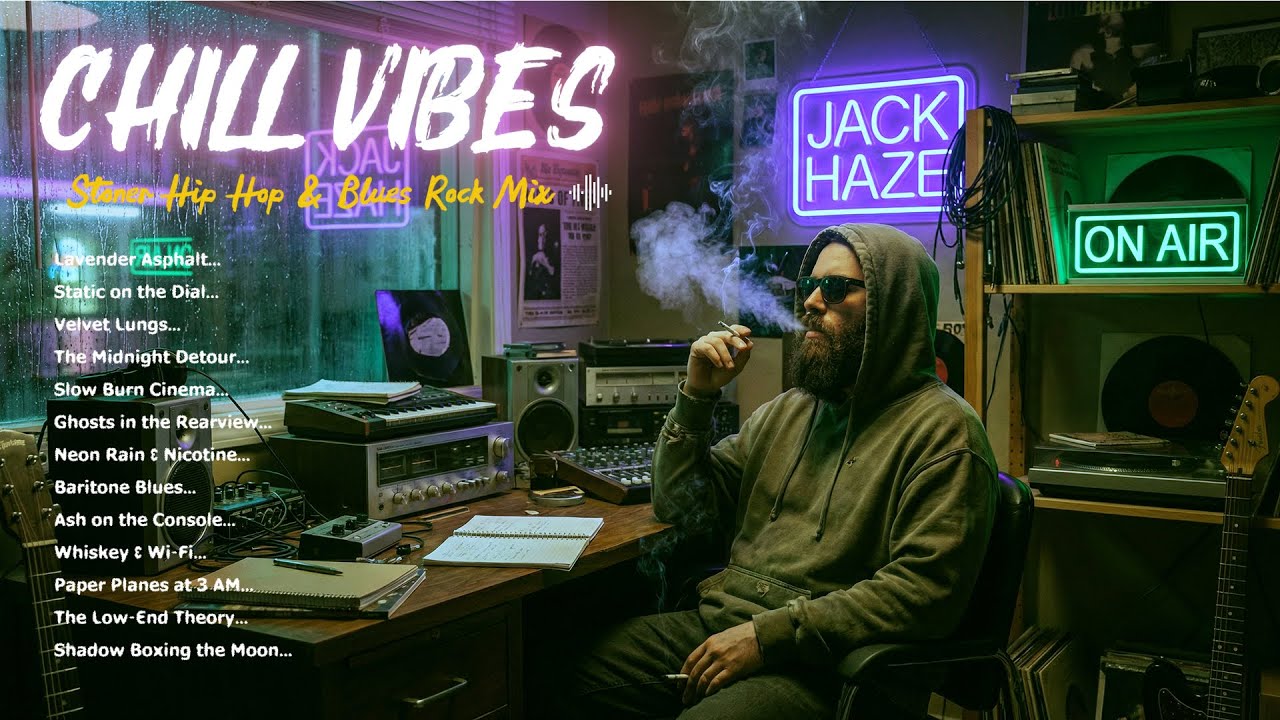 3 AM Late Night Drive 🌃 Stoner Hip Hop & Blues Rock Mix (Jack Haze - Full Album)