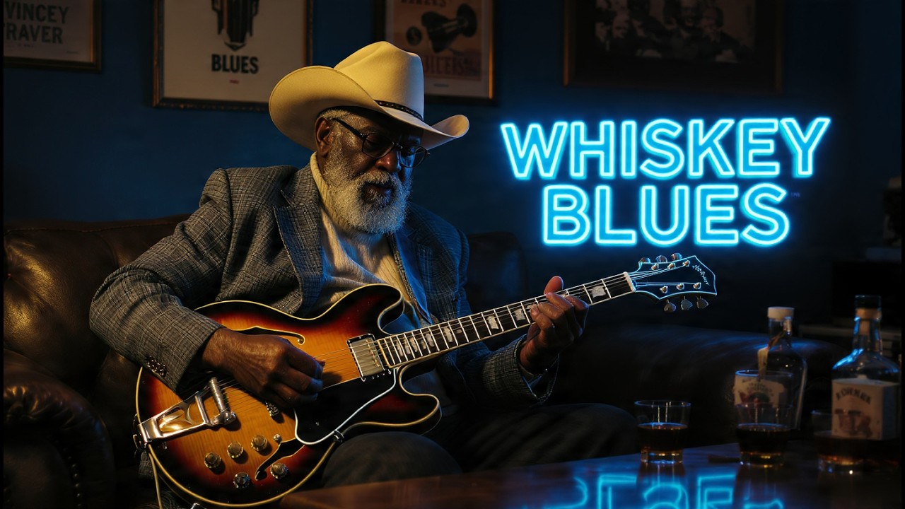 Soulful Whiskey Blues | Blues Rock Melodies – Strength Through Heartache