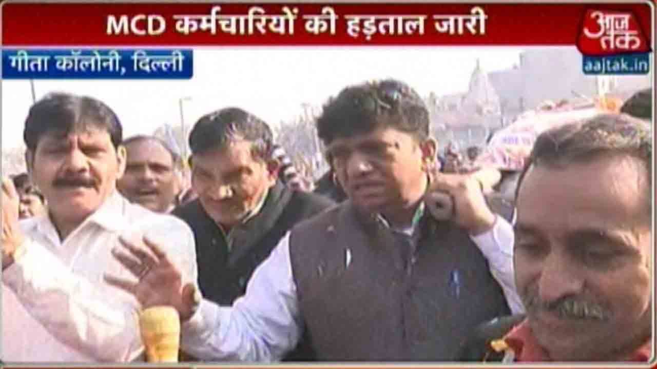 Delhi: MCD Workers' Strike Enters Day 9
