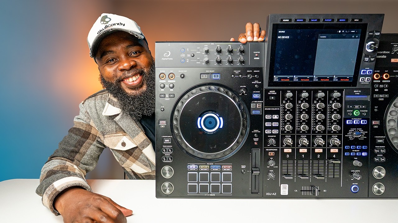 New Toy! Alpha Theta XDJ AZ Unboxing