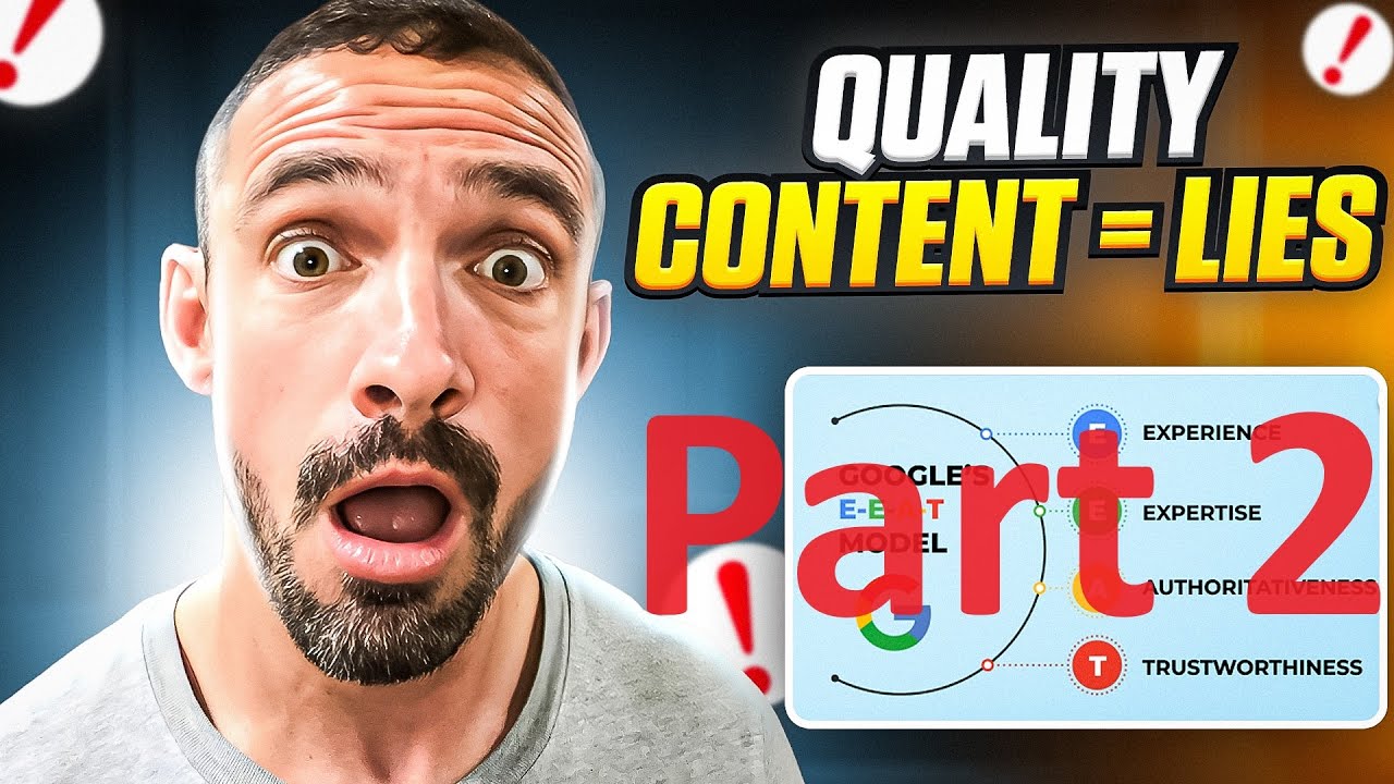 Quality Content NOT A Ranking Factor - PART 2: Schooling SEO Rookies