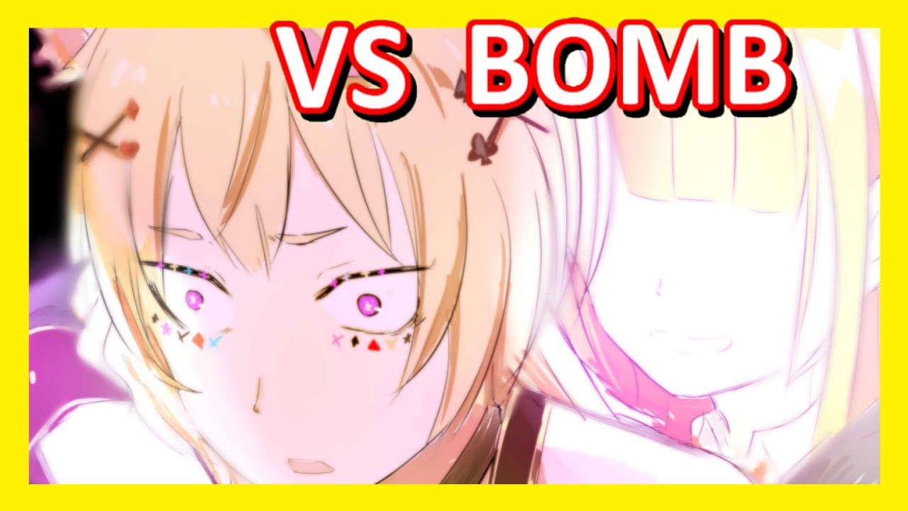 【Hololive】Polka & Coco VS Bomb【Eng Sub】