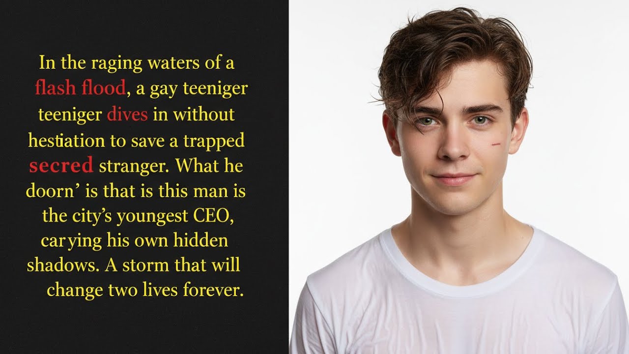 GAY TEEN SAVES A MAN DURING A FLASH FLOOD &mdash; HE DIDN&rsquo;T KNOW THE STRANGER WAS THE CITY&rsquo;S YOUNGEST CEO