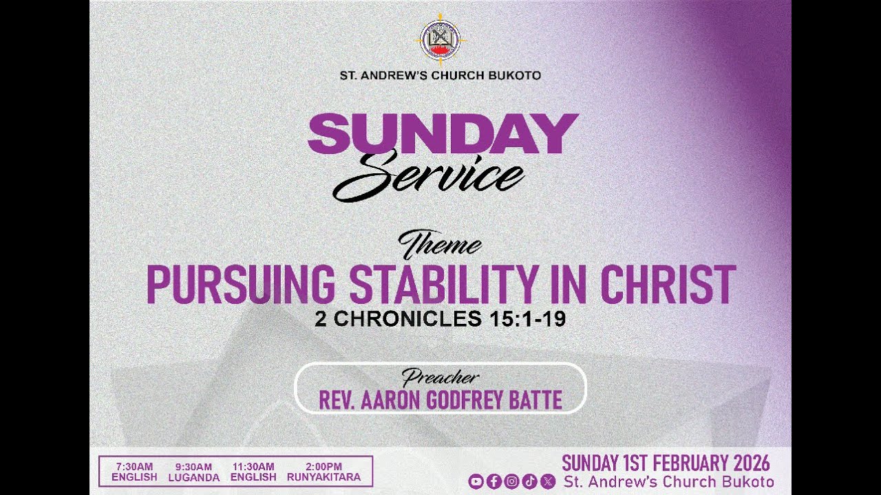 #1st_February_2026  || #09:30am_Luganda_Service || #Standrews'_Church_Bukoto