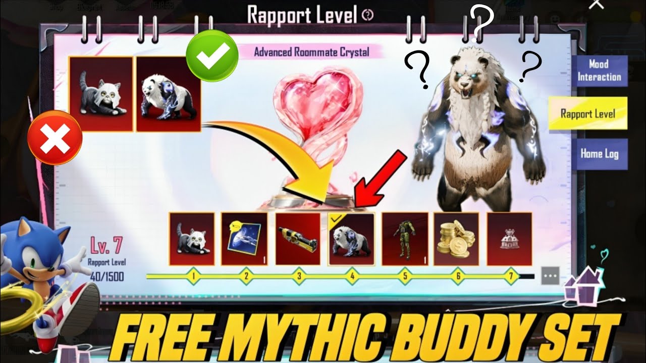 😱 Free Mythic Panda And Cat Set In PUBG Mobile | How To Purchase Wow Pass For 299 UC | PUBGM