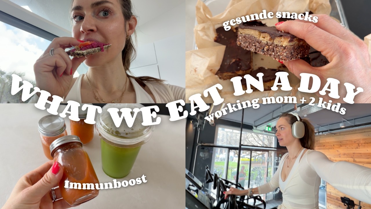 What We Eat - Mama mit 2 Kindern (Zitronen-Pasta, Darmfreundliche Snacks & Lini's Bites Samples!)