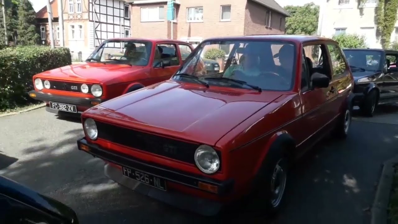 Le club français Golf 1 GTI au meeting Golf 1, Wolfsburg 20.07.2024