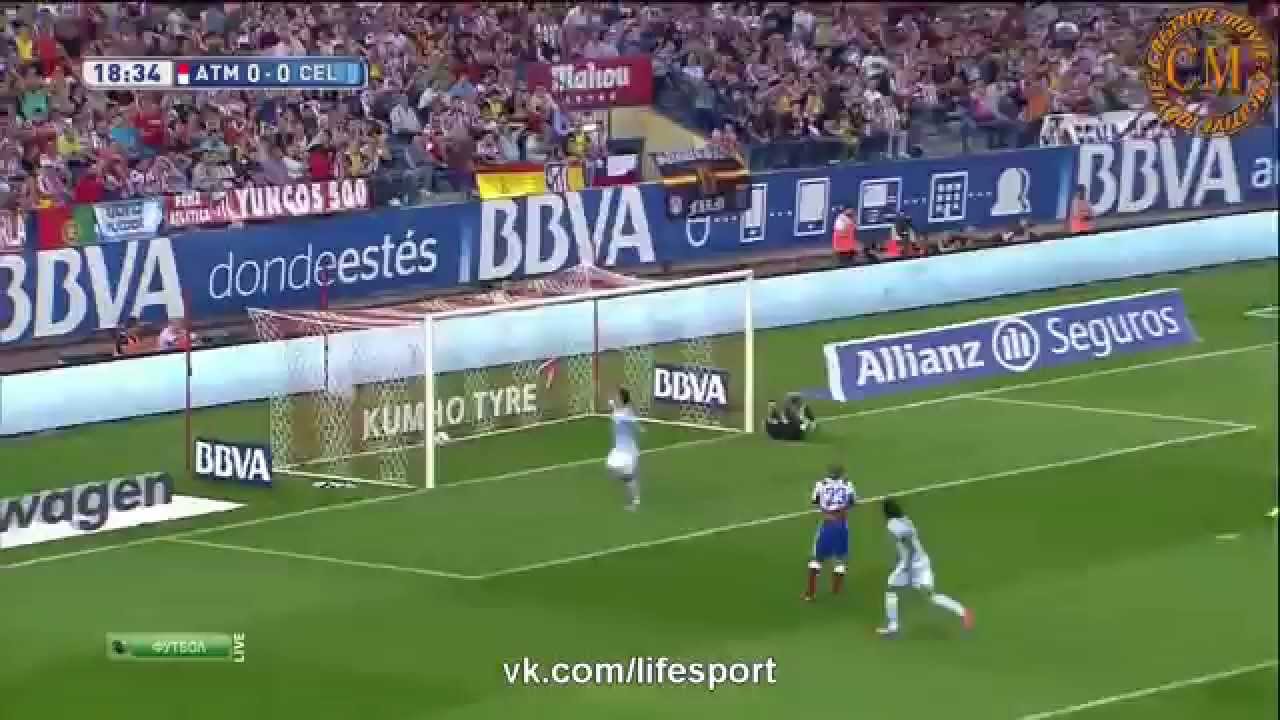 Pablo Hernandez amazing goal vs Atletico Madrid! HD