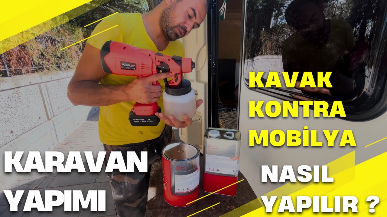 Sıfırdan karavan yapıyorum,Kavak kontra mobilya yapım aşaması / Elektrik tesisatı priz montajı