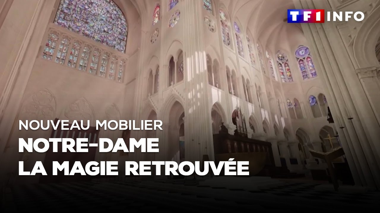 Nouveau mobilier de Notre-Dame : la magie retrouvée